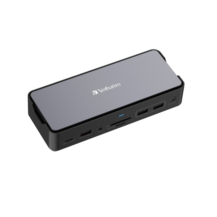 Verbatim USB-C Pro Docking Station 15 Port w/SSD Included CDS-15SSD in the group COMPUTERS & PERIPHERALS / Laptops & accessories / Docking station at TP E-commerce Nordic AB (C87307)