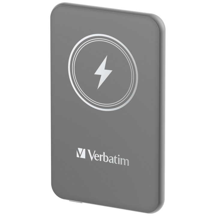 Verbatim Charge ´n´ Go Magnetic Wireless Power Bank 5000 in the group SMARTPHONE & TABLETS / Chargers & Cables / Powerbanks at TP E-commerce Nordic AB (C87310)