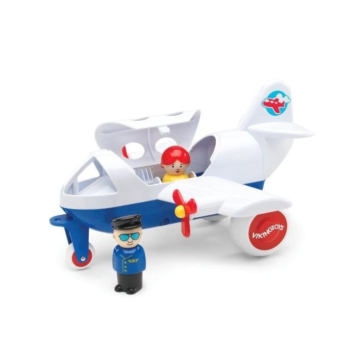 Viking Toys Jumbo Plane W/2 Pers (130011) in the group TOYS, KIDS & BABY PRODUCTS / Toys / Toy cars at TP E-commerce Nordic AB (C87333)