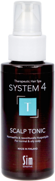 System 4 Nr. T Climbazole Scalp Tonic 75 ml in the group BEAUTY & HEALTH / Hair & Styling / Hair care / Conditioner spray/cure at TP E-commerce Nordic AB (C87355)