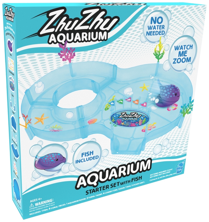 Zhu Zhu Aquarium Starter Set with Fish (Z1011) in the group TOYS, KIDS & BABY PRODUCTS / Outdoor toys / Bath toys at TP E-commerce Nordic AB (C87375)