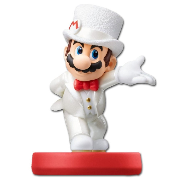 Amiibo Nintendo Amiibo Mario in Wedding Outfit (Super Mario Collection) in the group HOME ELECTRONICS / Game consoles & Accessories / Nintendo Switch at TP E-commerce Nordic AB (C87438)