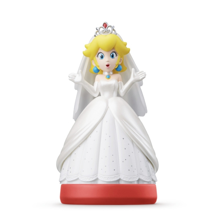 Amiibo Nintendo Amiibo Peach in wedding outfit (Super Mario Collection) in the group HOME ELECTRONICS / Game consoles & Accessories / Nintendo Switch at TP E-commerce Nordic AB (C87439)