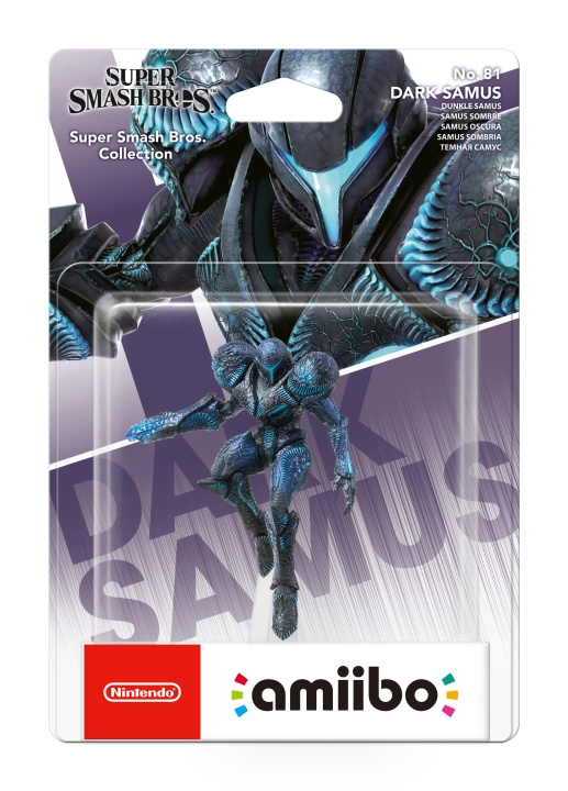 Amiibo Dark Samus (Super Smash Bros. Collection) in the group HOME ELECTRONICS / Game consoles & Accessories / Nintendo Switch at TP E-commerce Nordic AB (C87469)