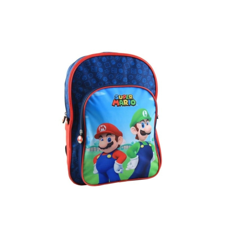 Super Mario Kids Licensing - Backpack - Super Mario (0613090) in the group TOYS, KIDS & BABY PRODUCTS / Travel / Bags for kids / Backpacks at TP E-commerce Nordic AB (C87496)