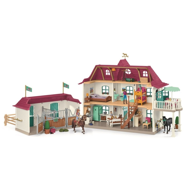 Schleich Horse Club - Lakeside Country House and Stable (42551) in the group TOYS, KIDS & BABY PRODUCTS / Toys / Play set at TP E-commerce Nordic AB (C87499)