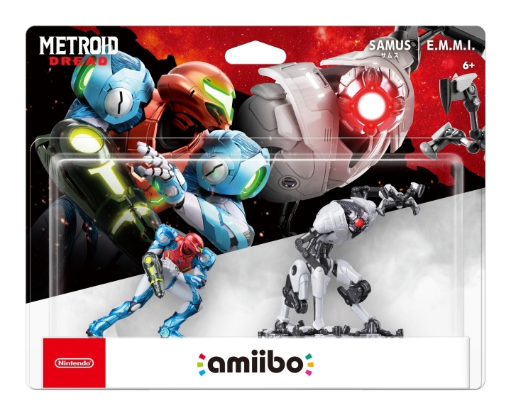 Nintendo Amiibo Samus and E.M.M.I. 2-Pack Set in the group HOME ELECTRONICS / Game consoles & Accessories / Nintendo Switch / Accessories at TP E-commerce Nordic AB (C87504)