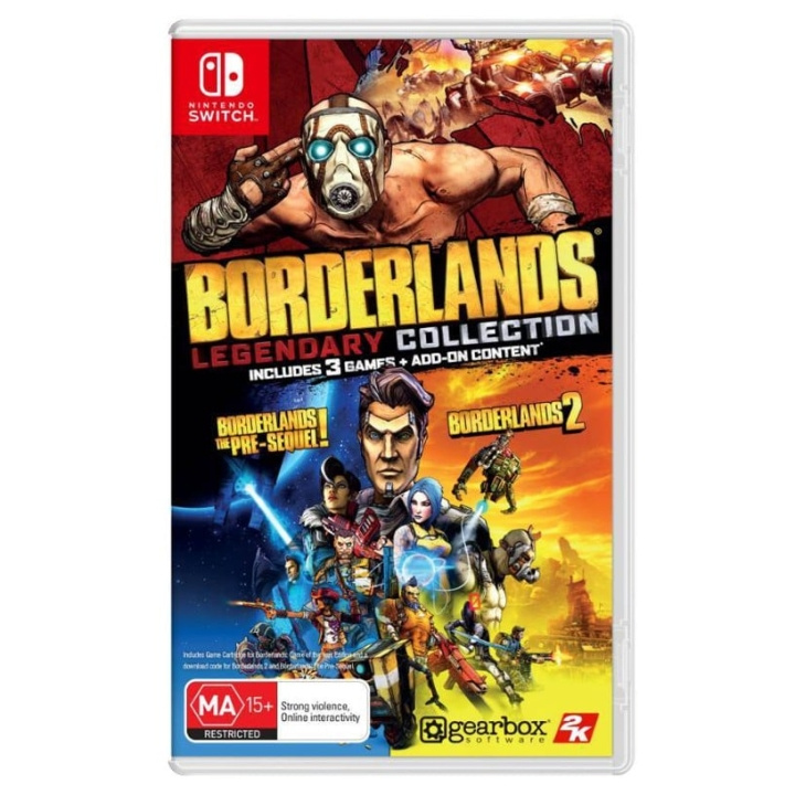 2K Games Borderlands Legendary Collection (Code in a box) in the group HOME ELECTRONICS / Game consoles & Accessories / Nintendo Switch / Games at TP E-commerce Nordic AB (C87510)