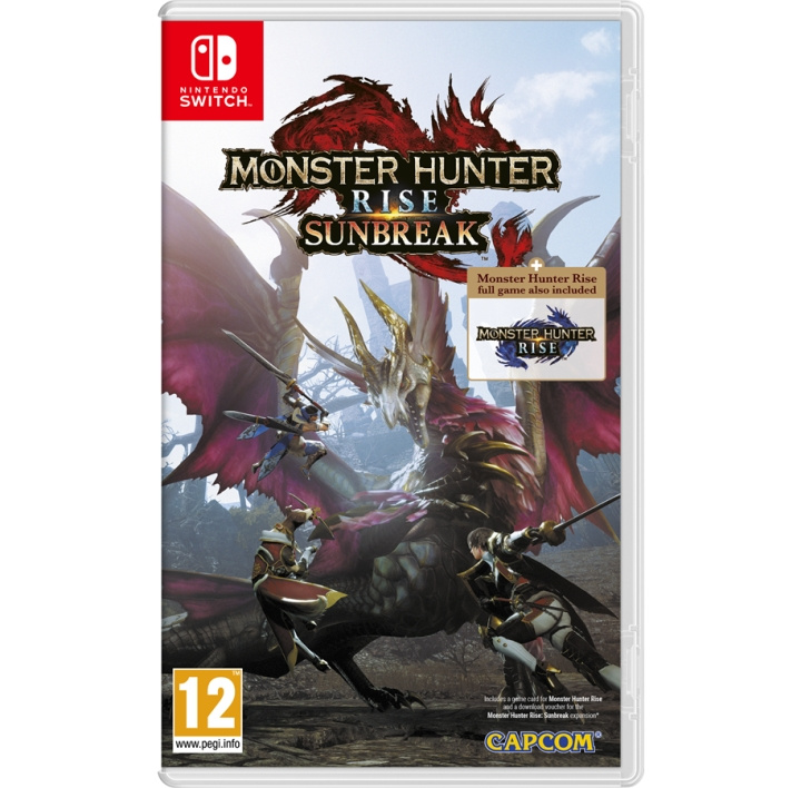 Capcom Monster Hunter Rise + Sunbreak in the group HOME ELECTRONICS / Game consoles & Accessories / Nintendo Switch / Games at TP E-commerce Nordic AB (C87532)