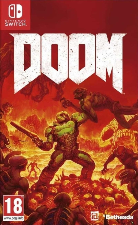 Bethesda DOOM (code in a box) in the group HOME ELECTRONICS / Game consoles & Accessories / Nintendo Switch / Games at TP E-commerce Nordic AB (C87543)