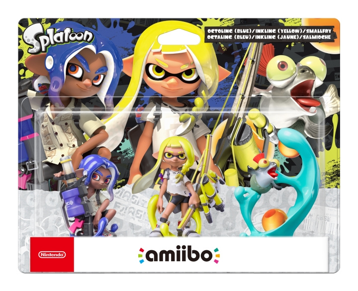 Nintendo Splatoon 3, Amiibo Triple Pack in the group HOME ELECTRONICS / Game consoles & Accessories / Nintendo Switch / Accessories at TP E-commerce Nordic AB (C87545)