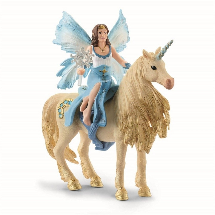 Schleich Bayala - Eyela riding on golden unicorn (42508) in the group TOYS, KIDS & BABY PRODUCTS / Toys / Figures, Miniatures & accessories at TP E-commerce Nordic AB (C87554)