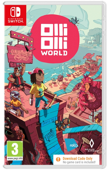 2K Games OlliOlli World (Code in Box) in the group HOME ELECTRONICS / Game consoles & Accessories / Nintendo Switch / Games at TP E-commerce Nordic AB (C87557)