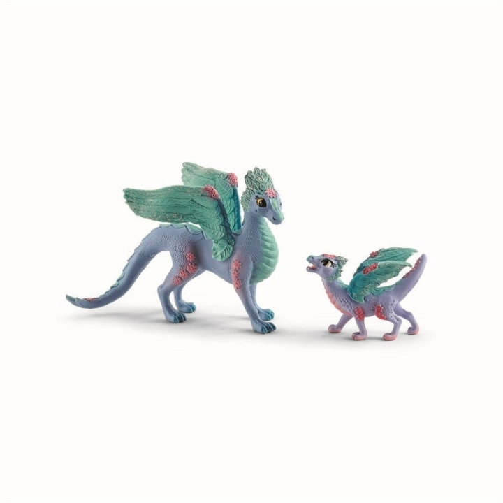 Schleich Bayala - Flower Dragon and Baby (70592) in the group TOYS, KIDS & BABY PRODUCTS / Toys / Figures, Miniatures & accessories at TP E-commerce Nordic AB (C87561)