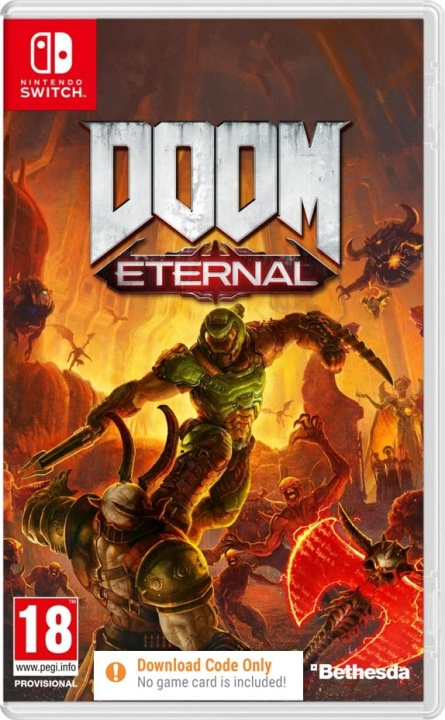 Bethesda Doom Eternal (Code in a Box) in the group HOME ELECTRONICS / Game consoles & Accessories / Nintendo Switch / Games at TP E-commerce Nordic AB (C87581)