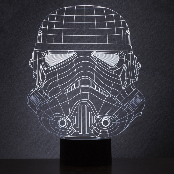 ThumbsUp Storm Trooper Wire Framed Light in the group HOME ELECTRONICS / Lighting / Table lamps at TP E-commerce Nordic AB (C87619)