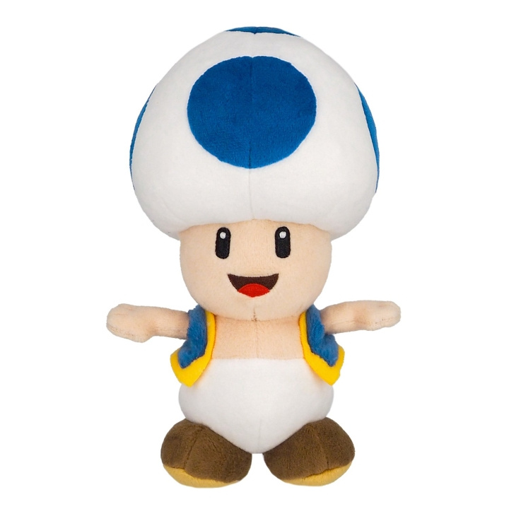 Super Mario Toad Blue in the group TOYS, KIDS & BABY PRODUCTS / Baby toys / stuffed animals at TP E-commerce Nordic AB (C87695)