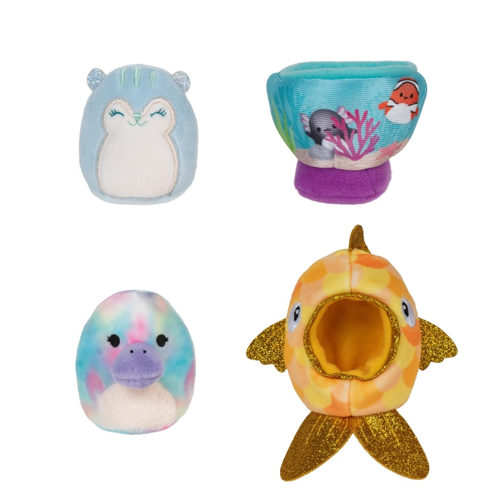 Squishmallows Squishville - Accessory Set - Fishy Friends (2320057) in the group TOYS, KIDS & BABY PRODUCTS / Baby toys / stuffed animals at TP E-commerce Nordic AB (C87714)