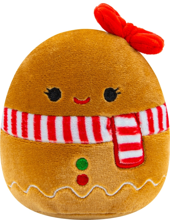 Squishmallows Suqishmallows - Squeaky Plush Dog Toy 9cm - Gina the Gingerbread (DIS0558) in the group HOME, HOUSEHOLD & GARDEN / Pet Accessories / Dog at TP E-commerce Nordic AB (C87725)