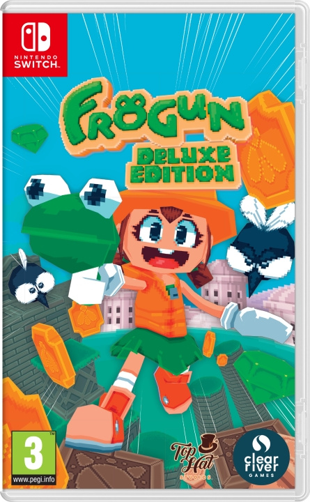 Clear River Games Frogun - Deluxe Edition in the group HOME ELECTRONICS / Game consoles & Accessories / Nintendo Switch / Games at TP E-commerce Nordic AB (C87726)