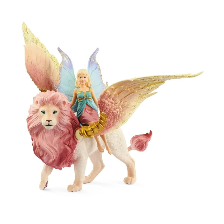 Schleich Bayala - Fairy in Flight on Winged Lion (70714) in the group TOYS, KIDS & BABY PRODUCTS / Toys / Figures, Miniatures & accessories at TP E-commerce Nordic AB (C87736)