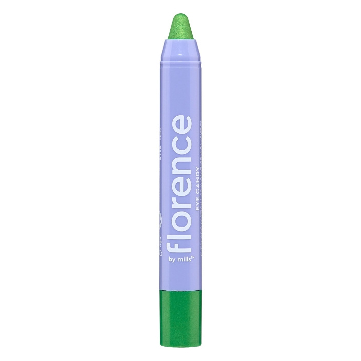 Florence by Mills Eyecandy Eyeshadow Stick Sour apple (electric metallic green) in the group BEAUTY & HEALTH / Makeup / Eyes & Eyebrows / Eye shadows at TP E-commerce Nordic AB (C87772)