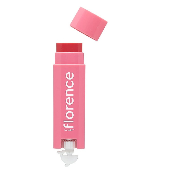 Florence by Mills Oh Whale! Clear Lip Balm Guava and Lychee Pink in the group BEAUTY & HEALTH / Makeup / Lips / Lip balm at TP E-commerce Nordic AB (C87799)