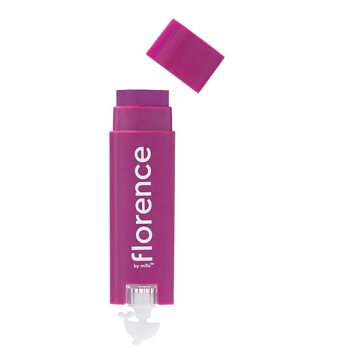 Florence by Mills Oh Whale! Clear Lip Balm Dragon fruit and Grape Purple in the group BEAUTY & HEALTH / Makeup / Lips / Lip balm at TP E-commerce Nordic AB (C87801)