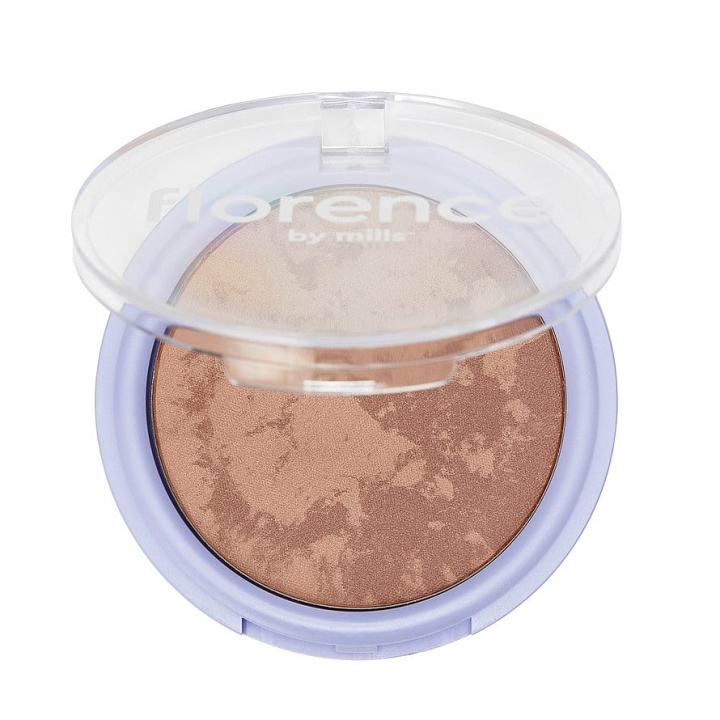 Florence by Mills Out Of This Whirled Marble Bronzer Cool Tones in the group BEAUTY & HEALTH / Makeup / Facial makeup / Rouge / Bronzer at TP E-commerce Nordic AB (C87835)