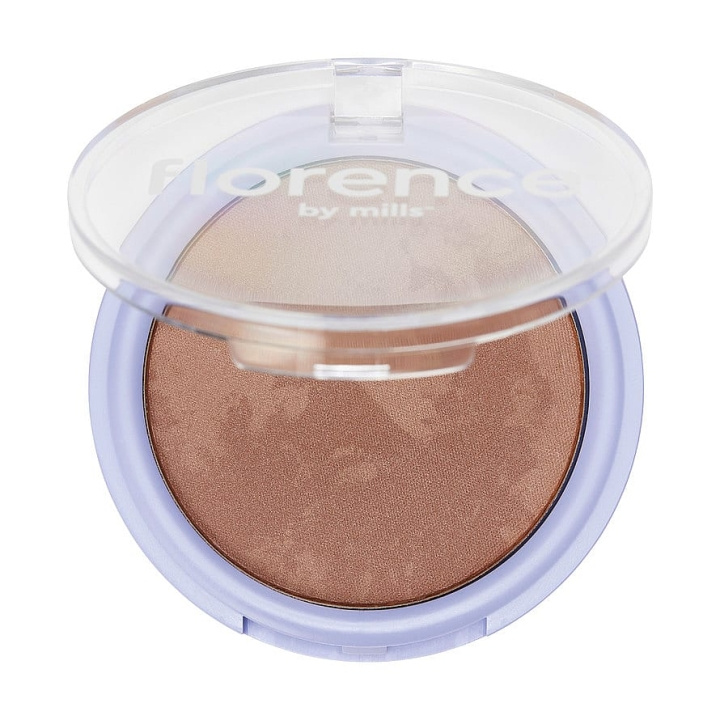 Florence by Mills Out Of This Whirled Marble Bronzer Warm Tones in the group BEAUTY & HEALTH / Makeup / Facial makeup / Rouge / Bronzer at TP E-commerce Nordic AB (C87836)