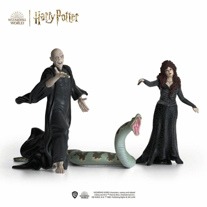 Schleich Harry Potter - Voldemort,Nagini & Bellatrix Lestrange (42684) in the group TOYS, KIDS & BABY PRODUCTS / Toys / Figures, Miniatures & accessories at TP E-commerce Nordic AB (C87903)