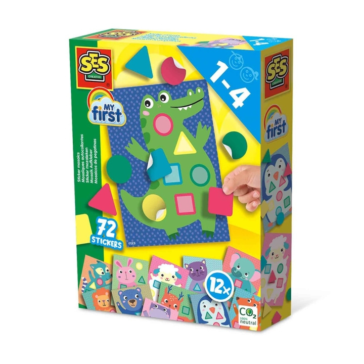 SES Creative My first - Sticker Mosaics - (S14484) in the group TOYS, KIDS & BABY PRODUCTS / Toys / Crafts at TP E-commerce Nordic AB (C87910)