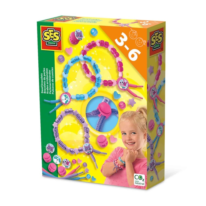 SES Creative Bead Bracelets - (S14047) in the group TOYS, KIDS & BABY PRODUCTS / Toys / Crafts at TP E-commerce Nordic AB (C87915)