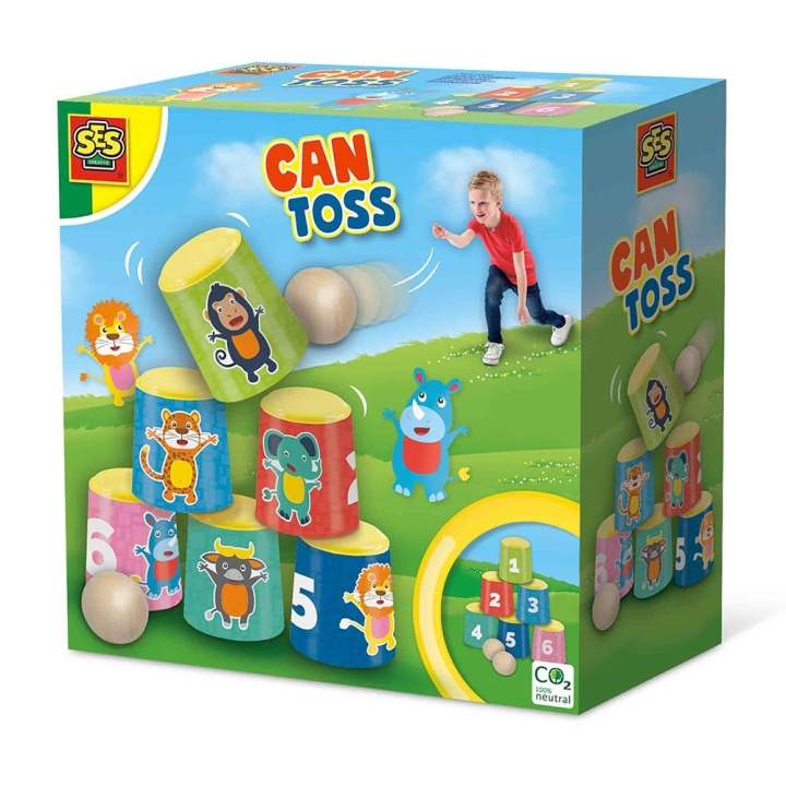 SES Creative Game - Can Toss - (S02311) in the group TOYS, KIDS & BABY PRODUCTS / Toys / Board games / Outdoor games at TP E-commerce Nordic AB (C87923)