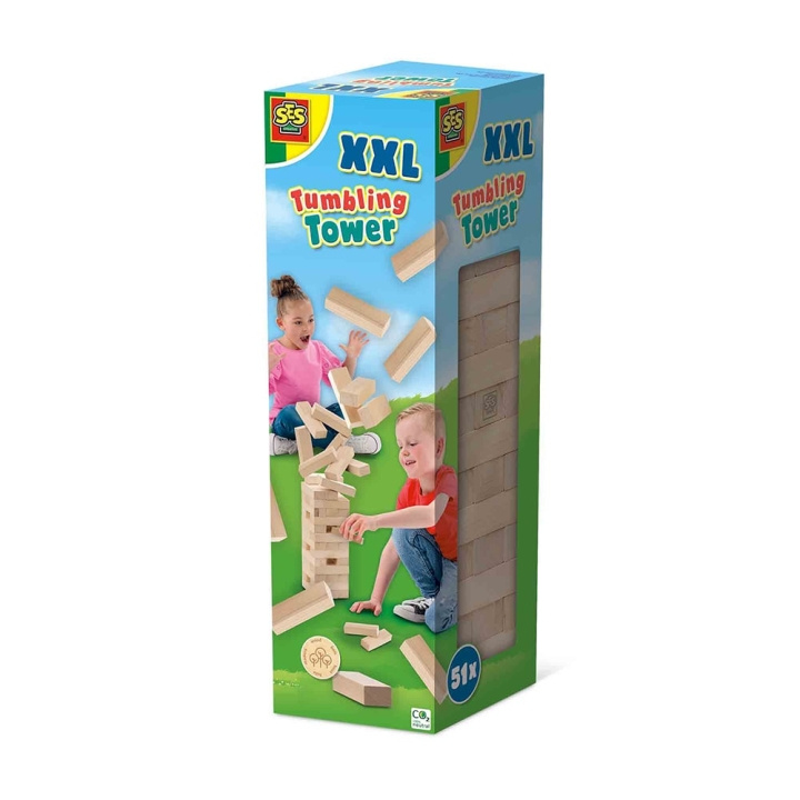 SES Creative Game - Tumbling Tower XXL - (S02313) in the group TOYS, KIDS & BABY PRODUCTS / Toys / Board games / Outdoor games at TP E-commerce Nordic AB (C87925)