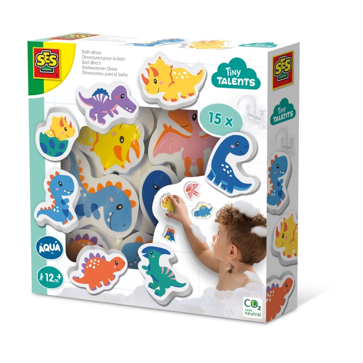 SES Creative Bath Time - Foam Dinosaurs - (S13214) in the group TOYS, KIDS & BABY PRODUCTS / Baby Gadgets / Bath at TP E-commerce Nordic AB (C87937)