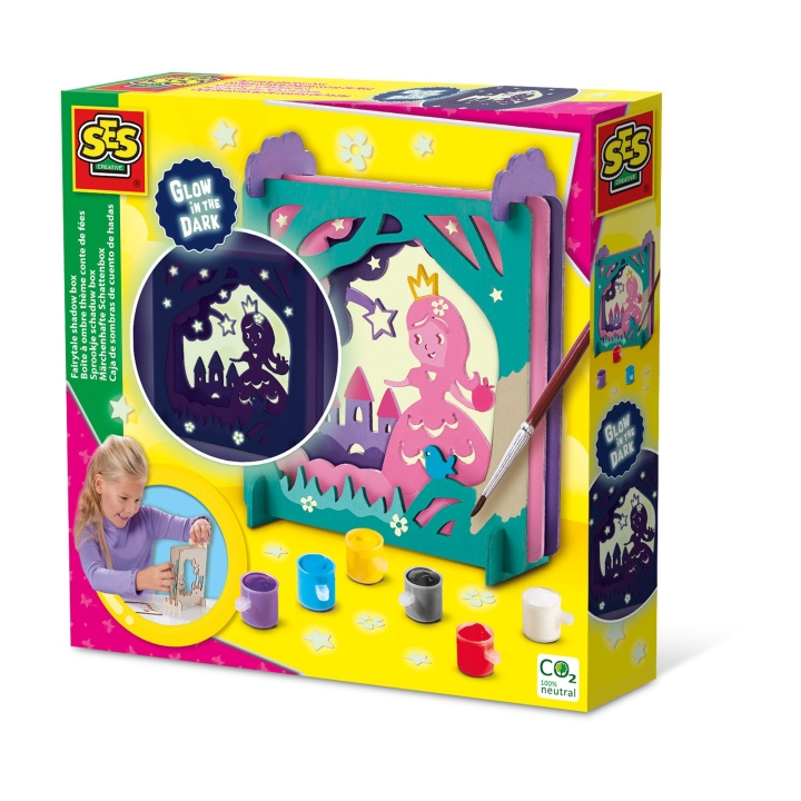 SES Creative Shadow Box - Fairytale Glow in the Dark - (S14137) in the group TOYS, KIDS & BABY PRODUCTS / Toys / Crafts at TP E-commerce Nordic AB (C87939)