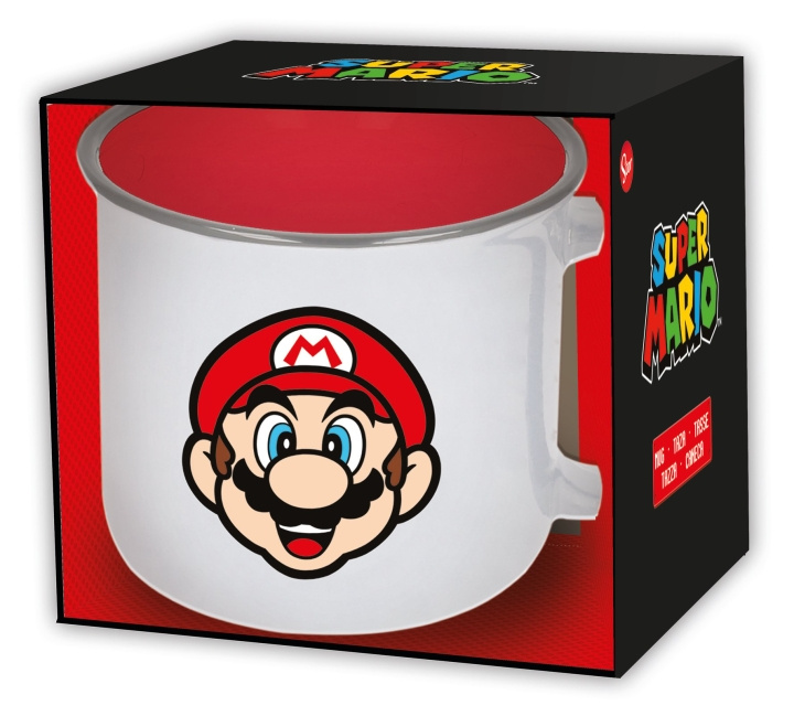 Super Mario Stor - Ceramic Mug 415 ml - Super Mario (376) in the group Sport, leisure & Hobby / Fun stuff / Cups at TP E-commerce Nordic AB (C87948)