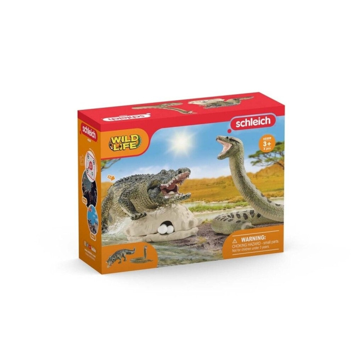 Schleich Wild Life - Danger in the Swamp (42559) in the group TOYS, KIDS & BABY PRODUCTS / Toys / Play set at TP E-commerce Nordic AB (C87960)