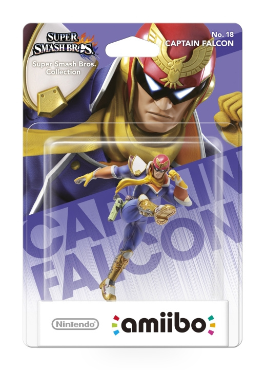 Nintendo Amiibo Figurine Captain Falcon in the group HOME ELECTRONICS / Game consoles & Accessories / Nintendo Switch at TP E-commerce Nordic AB (C87982)