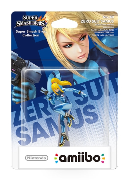 Nintendo Amiibo Figurine Zero Suit Samus in the group HOME ELECTRONICS / Game consoles & Accessories / Nintendo Switch / Accessories at TP E-commerce Nordic AB (C88002)