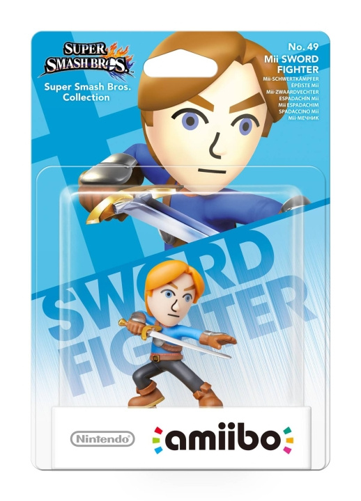 Nintendo Amiibo Figurine Mii Sword Fighter in the group HOME ELECTRONICS / Game consoles & Accessories / Nintendo Switch / Accessories at TP E-commerce Nordic AB (C88009)