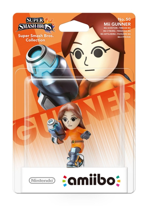 Nintendo Amiibo Figurine Mii Gunner in the group HOME ELECTRONICS / Game consoles & Accessories / Nintendo Switch / Accessories at TP E-commerce Nordic AB (C88010)