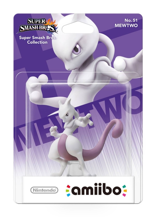 Nintendo Amiibo Figurine Mewtwo in the group HOME ELECTRONICS / Game consoles & Accessories / Nintendo Switch / Accessories at TP E-commerce Nordic AB (C88011)