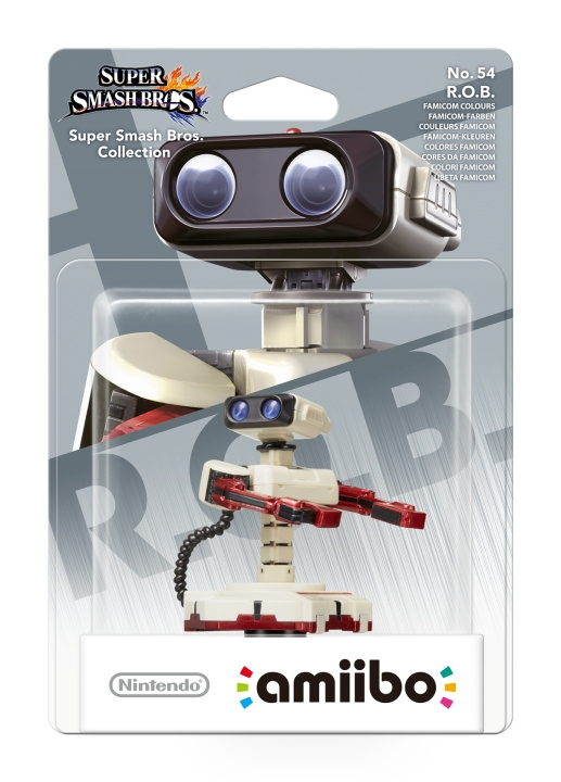 Nintendo Amiibo Figurine R.O.B. Famicom Colours (Super Smash Bros. Collection) in the group HOME ELECTRONICS / Game consoles & Accessories / Nintendo Switch / Accessories at TP E-commerce Nordic AB (C88015)