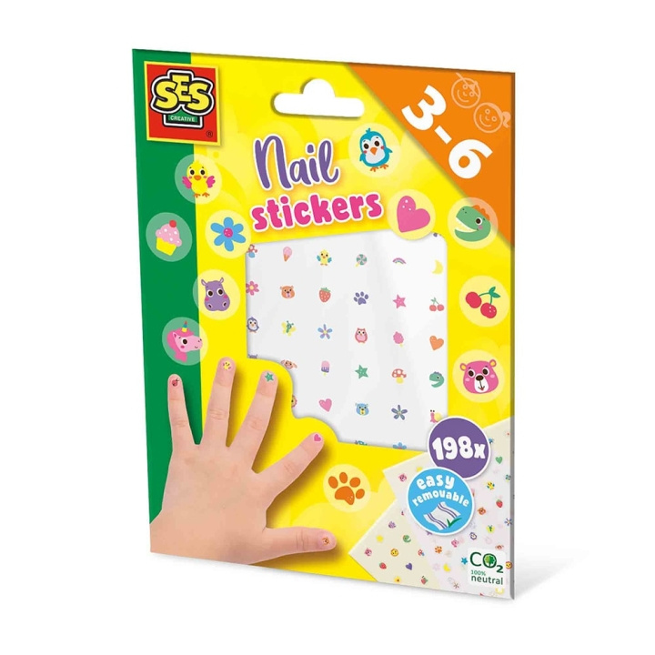 SES Creative Nail Stickers - (S14044) in the group TOYS, KIDS & BABY PRODUCTS / Toys / Crafts at TP E-commerce Nordic AB (C88029)