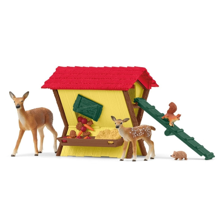 Schleich Farm World - Feeding The Forest Animals (42658) in the group TOYS, KIDS & BABY PRODUCTS / Toys / Figures, Miniatures & accessories at TP E-commerce Nordic AB (C88043)