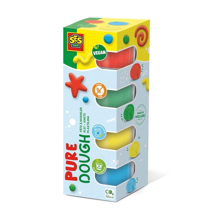 SES Creative Dough - Feel good Pure - (S00511) in the group TOYS, KIDS & BABY PRODUCTS / Toys / Experiment & DIY at TP E-commerce Nordic AB (C88054)