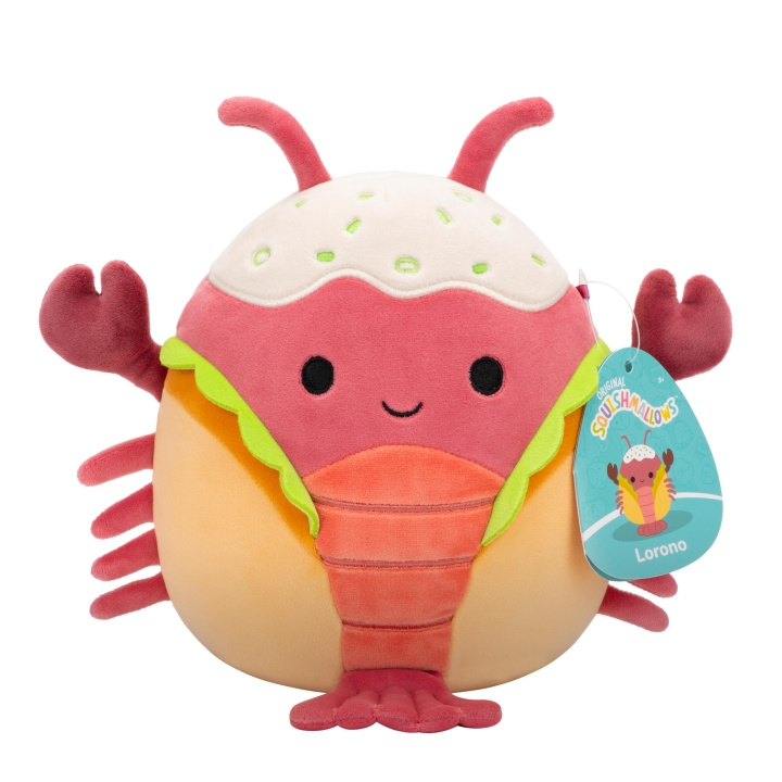 Squishmallows 19 cm P20 Plush - Lorono Lobster (206091) in the group TOYS, KIDS & BABY PRODUCTS / Baby toys / stuffed animals at TP E-commerce Nordic AB (C88063)