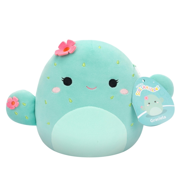 Squishmallows 19 cm P20 Plush - Graciela Cactus (206077) in the group TOYS, KIDS & BABY PRODUCTS / Baby toys / stuffed animals at TP E-commerce Nordic AB (C88064)